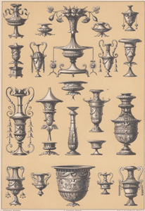 Kandelaber- und Vasenformen